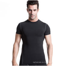 Camiseta de manga corta deportiva para hombres Entrenamientos intensos Sudor rápido